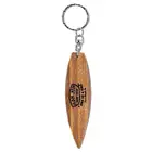 Oneway Maker Custom Fashion Design Logo Engraved Blank Wooden Keychain