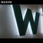 Outdoor factory barber shop led open electronic luminous characters sign