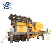 Gold Machine Portable Jaw Stone Crusher Mobile Screening Plant for Sale