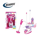 education pretend play toys cleaner toy kids cleaning set with sanitary ware