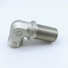 WSV Bulkhead Union 90 Degrees EIbow Iron Pipe Fitting