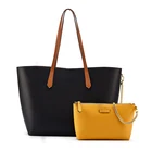 custom pu leather ladies totebag women hobo tote bag handbags with custom printed logo