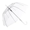 Men Women Lightweight Easy Carrying Clear PE Bubble Dome Umbrella For Wedding Decoration