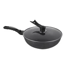 Die cast aluminium non-stick cookware wok 32cm