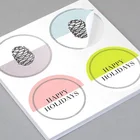 Customized printing waterproof matte paper adhesive sticker