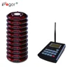 Pager call systems restaurant coaster pager table tracker for food caller