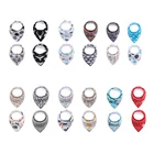 Disposal Football Cheap Sale Multi pattern Soft Organic Cotton Organic Baby Bibs