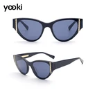 High Quality Square Woman Fashion Acetate Print Light Color Sun Glasses Gradient Octagon Custom Logo Men Sunglasses
