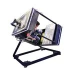 Exciting 720 degree VR flight simulator 360 flight racing simulator fly motion simulator