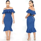 In stock New Style High Quality Tight Jeans dress Denim Jeans Fabric Skirts Large Size Women Jeans