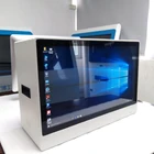 47 inch interactive LCD advertising transparent lcd showcase