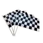 cheap polyester mini held stick world cup shaking national hand flag