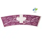 Hot sale 10 oz disposable tea paper fan cup for every perfect beverage