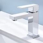 korea intertap single lever square fountain brass basin faucet stern torneira banheiro