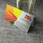 Custom mark transparent plastic PVC card Business card