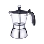 Hot Selling Moka Pot Stovetop Espresso Portable Coffee Maker for Office and Home