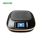 Professional Design AGCEN Activated Carbon Ion Mini Air Cleaner PM2.5 Car Air Purifier Ionizer Hepa Filter For Car Home