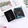 Ring box female small world cover gift packaging earrings small jewelry storage gift box necklace box fashion