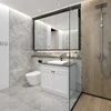 new product ideas 2019 mirror European Style bathroom cabinet Bathroom Furniture