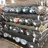 Manufacturer good price fashion tweed fabric stock lot in keqiao