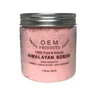 OEM/ODM custom private label himalayan salt body scrub