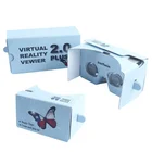 NEW google cardboard virtual reality 3d vr glasses with adjustable lens