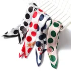 China factory nice design Fashion Screen Printed Silk Scarf Square 90x90 For Women