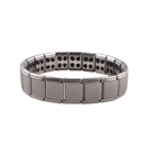 2014 Hot 80 Germanium Titanium Steel Bracelet Sports Wristband Bio Magnetic Bracelet