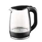 newest design fast heating glass electric kettle tea pot