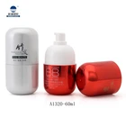 Wholesale 60g Capsule Shape Face Cream Jars Cosmetic Packing
