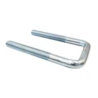 Hot dipped high strength galvanizing stainless steel copper u bolt pipe beam saddle clamp for truck