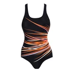 3D print Women's One Piece Swimwear girl Swimsuits Bathing Suits Monokinis