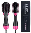 Hot selling 3 in 1 hair brush multifunctional air brush hair curler & straightener & dryer comb ionic salon hair tool