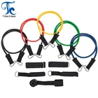 Heavy Duty Premium Resistance Band 11pc Set with Exercise Tubes