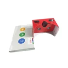 Custom Goggle Cardboard V2 VR Glasses Cardboard Reader Viewer Low Price Virtual Reality For Marketing