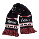 New design Acrylic custom design your own soccer scarf football fan accessories scarf