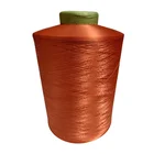 Colorful Yarn DTY Spandex Spun Intermingle Polyester Textured Yarn Indonesia