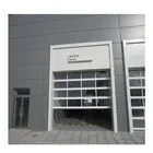 Safe and durable door glass garage door