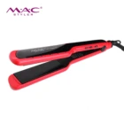 Private Label Ceramic Flat Iron New Technology Ceramic Red Flat Iron With Teeth Wholesale