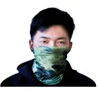 cooling rainbow rave reflective color tie dye bandana
