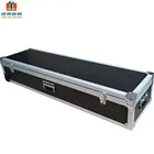 Carry hard aluminum fire plate military gun template foam tool storage empty long flight empty box sample case