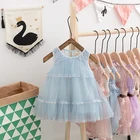 Factory Wholesale Spanish Traditional Chiffon Flower Patterns Girl Dress
