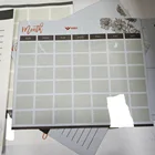 Fridge Magnet Magnetic Calendar Dry Erase refrigerator door magnet