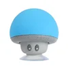 Portable wireless silicone suction cup audio mushroom mini bluetooth speaker