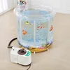 Portable indoor kids baby pvc spa bath tube inflatable baby bathtub