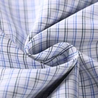 Customized soft wholesale rolls dress shirting elastane cotton polyester blend woven fabric