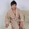 Adults coral fleece bathrobe coral fleece bathrobe for super market new design nightwear