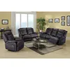 New Design Home Living Furniture black Electric Recliner Sofa Set For Modern Leather Couch