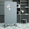 Wall partition room divider fabric wrapped acoustic panel for offices and schools acoustic pin board