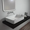 Rectangle Artificial Stone Resin Marble Countertop Bathroom Sink Toilet American Standard Hand Wash Basin